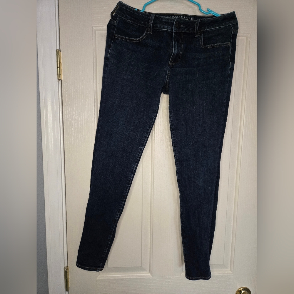 Women's Dark Blue Jeans